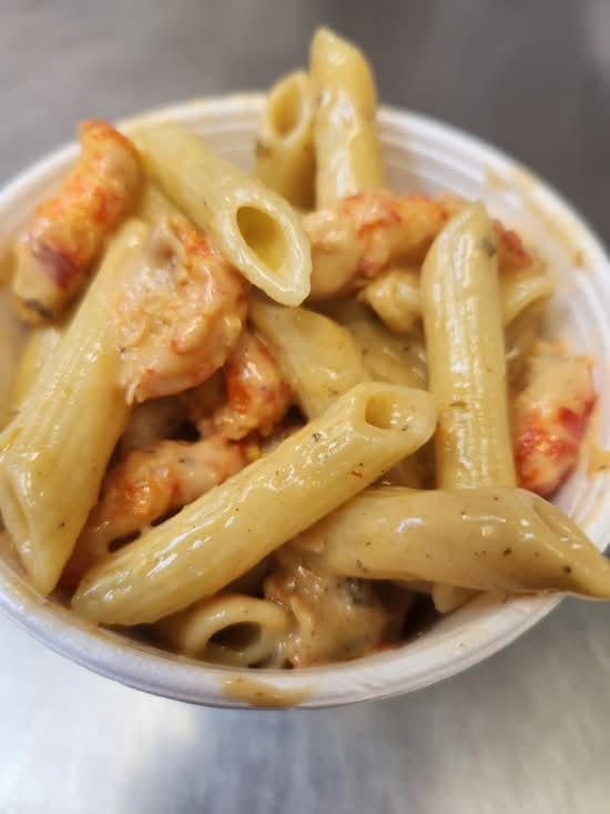 Catfish Monica Pasta.