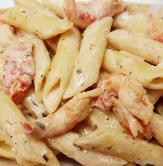 Crawfish Monica Pasta