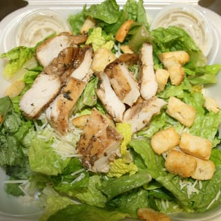 Sm Fajita seasoned Chicken Caesar Salad
